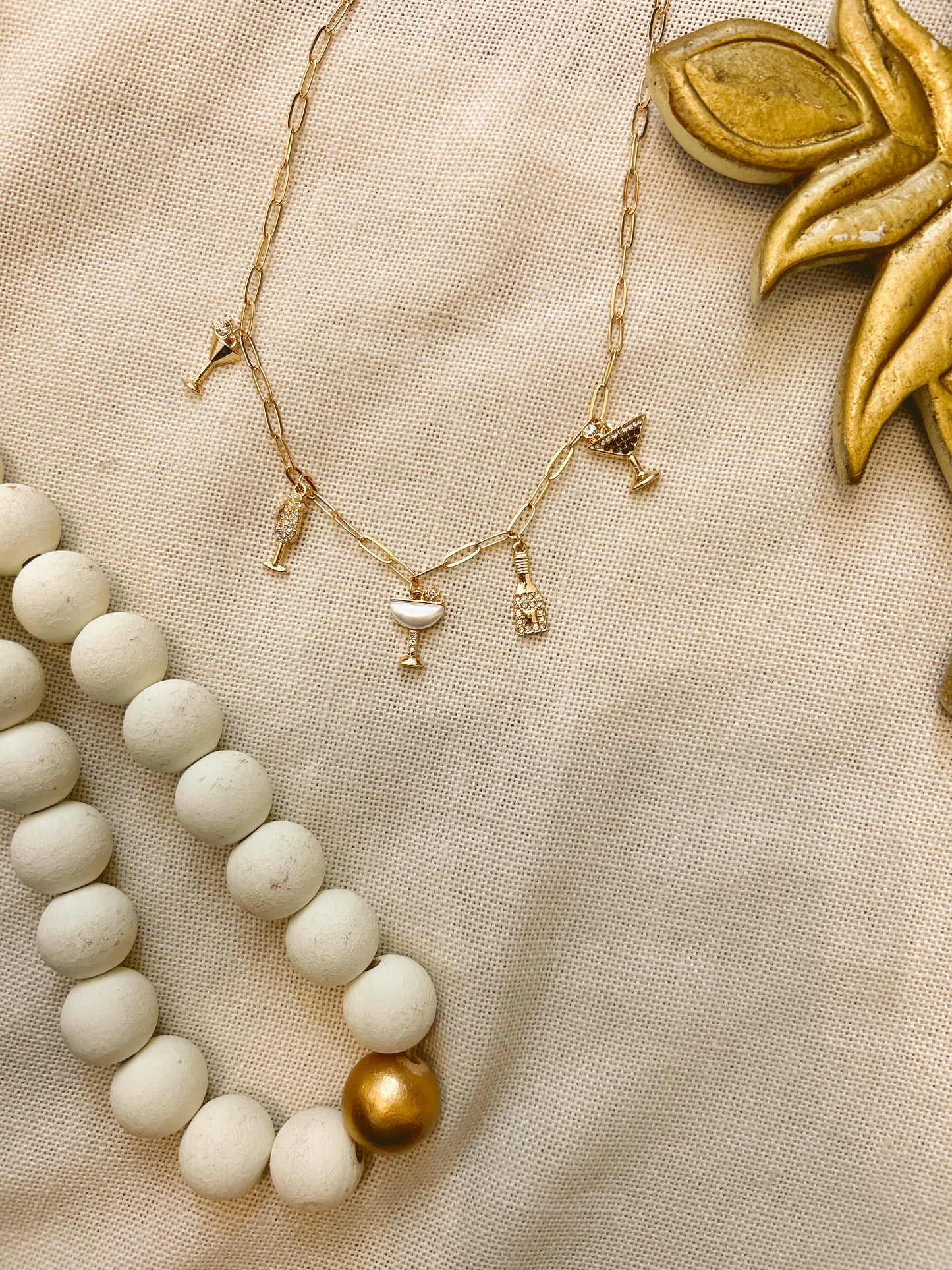 Girls Night Out Drinks Charm Necklace image 4
