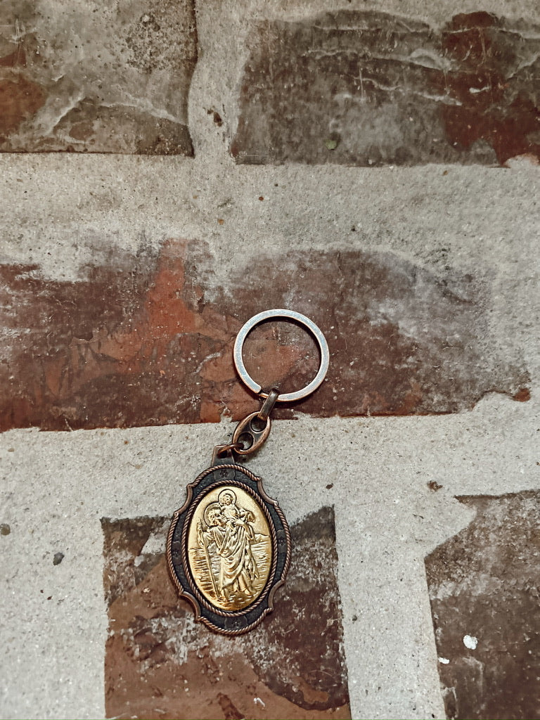 St. Joseph Keychain Bronze image 2