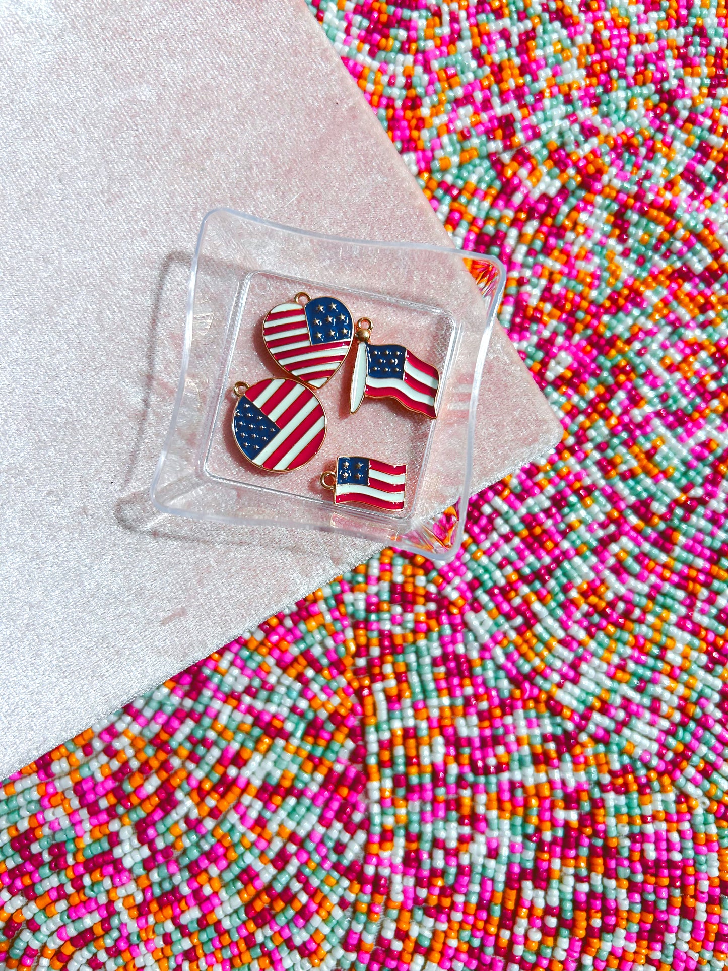 American Flag Variety Charms image 0