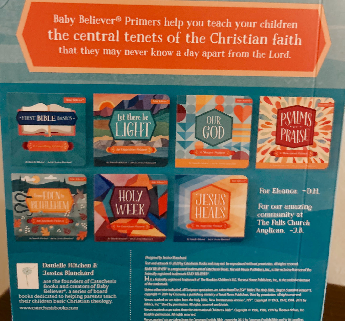 We Believe Alphabet Primer Board Book image 3