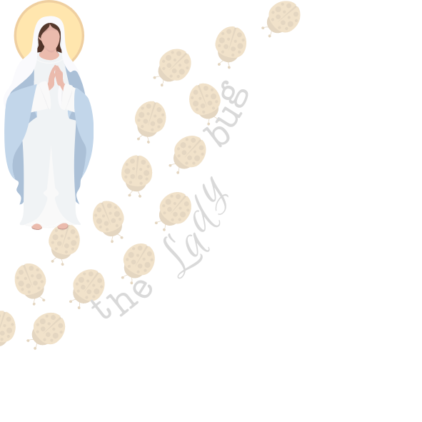 Mother Mary's Tiny Touch on Earth