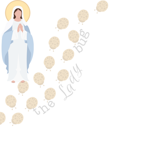 Mother Mary's Tiny Touch on Earth