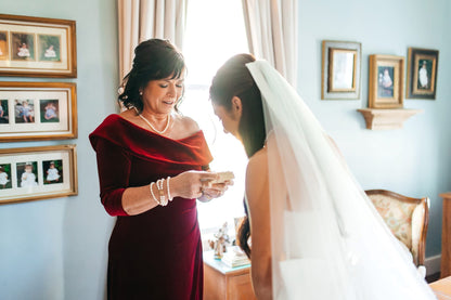 Dessa’s Mother of The Bride Wedding Day Pin