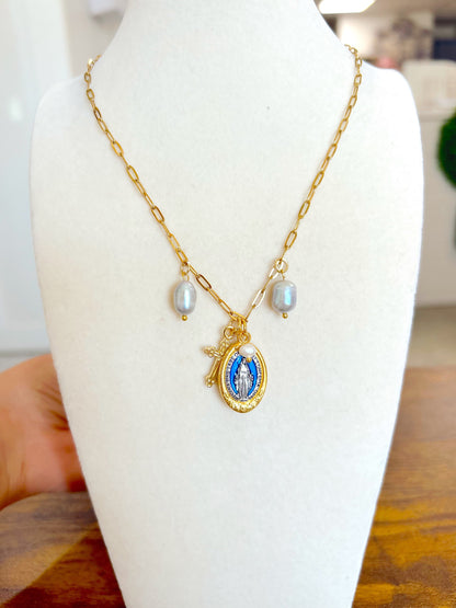 Slim Paperclip Chain Necklace (Charms Sold Seperately) image 2