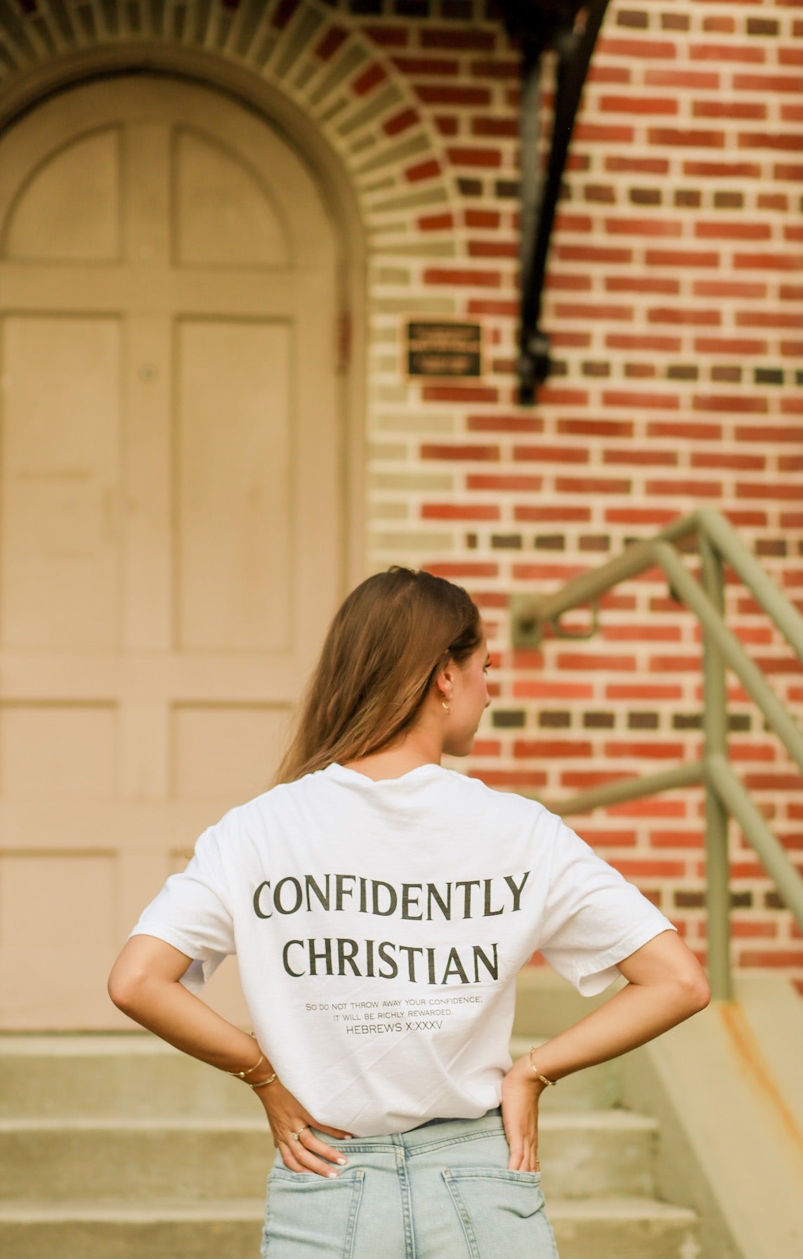 Confidently Christian T-Shirt image 0