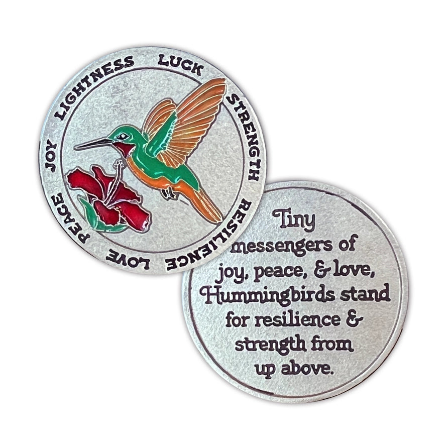 Hummingbird Tiny Creations Pocket Tokens image 0