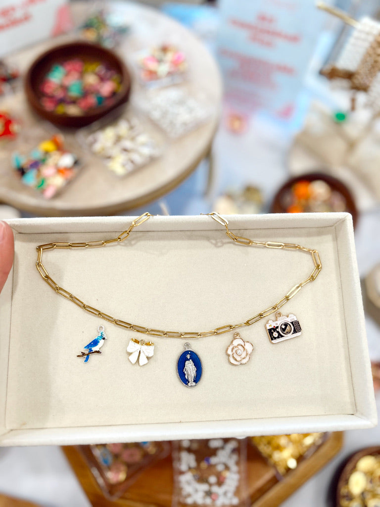 Regular Paperclip Chain Necklace (Charms Sold Seperately) image 6