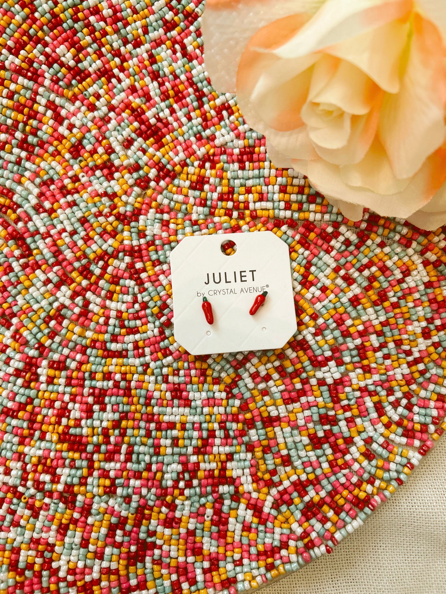 Hot Summer Daze Chili Pepper Stud Earrings image 0