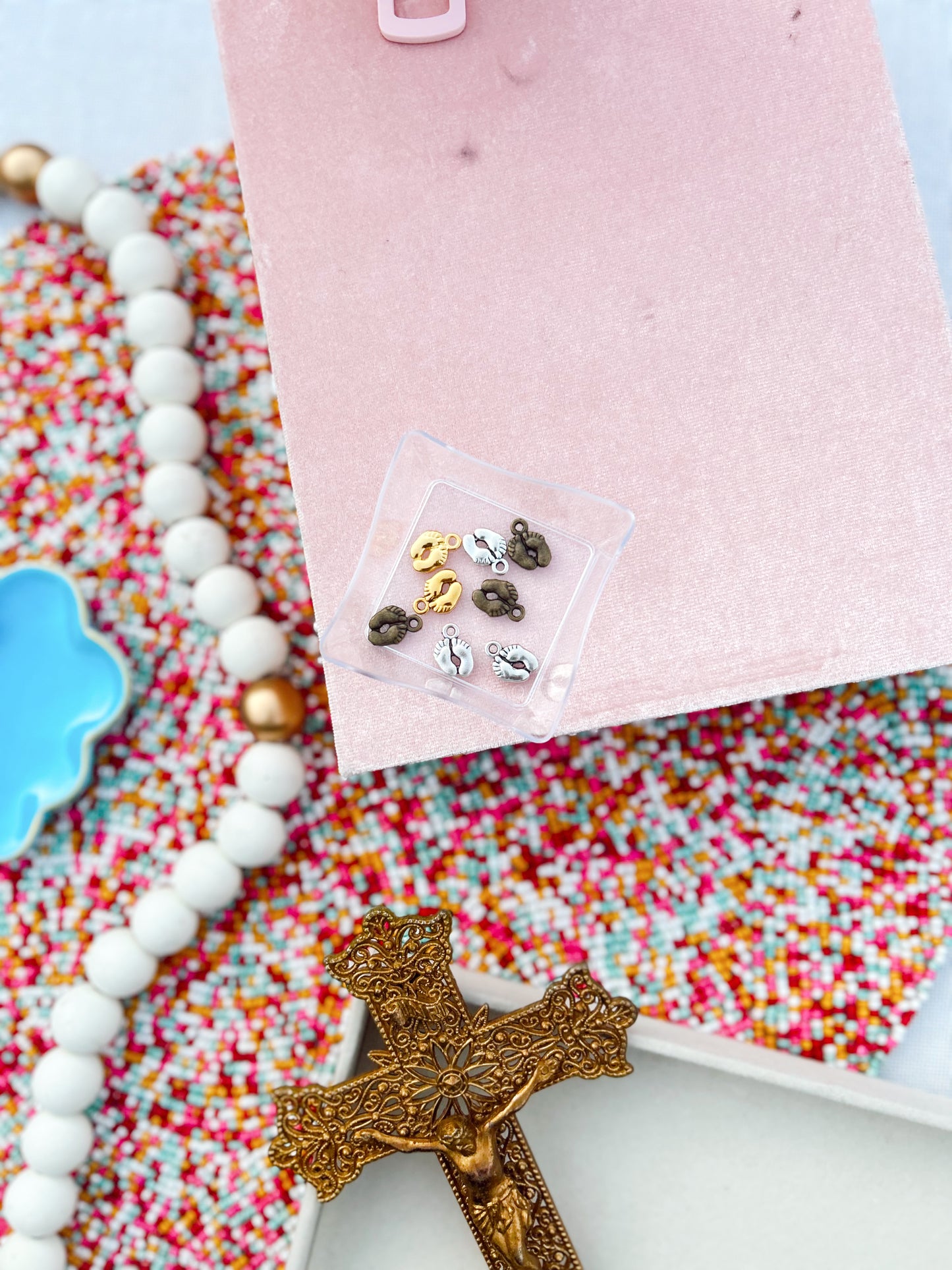 Baby Feet Charm image 1