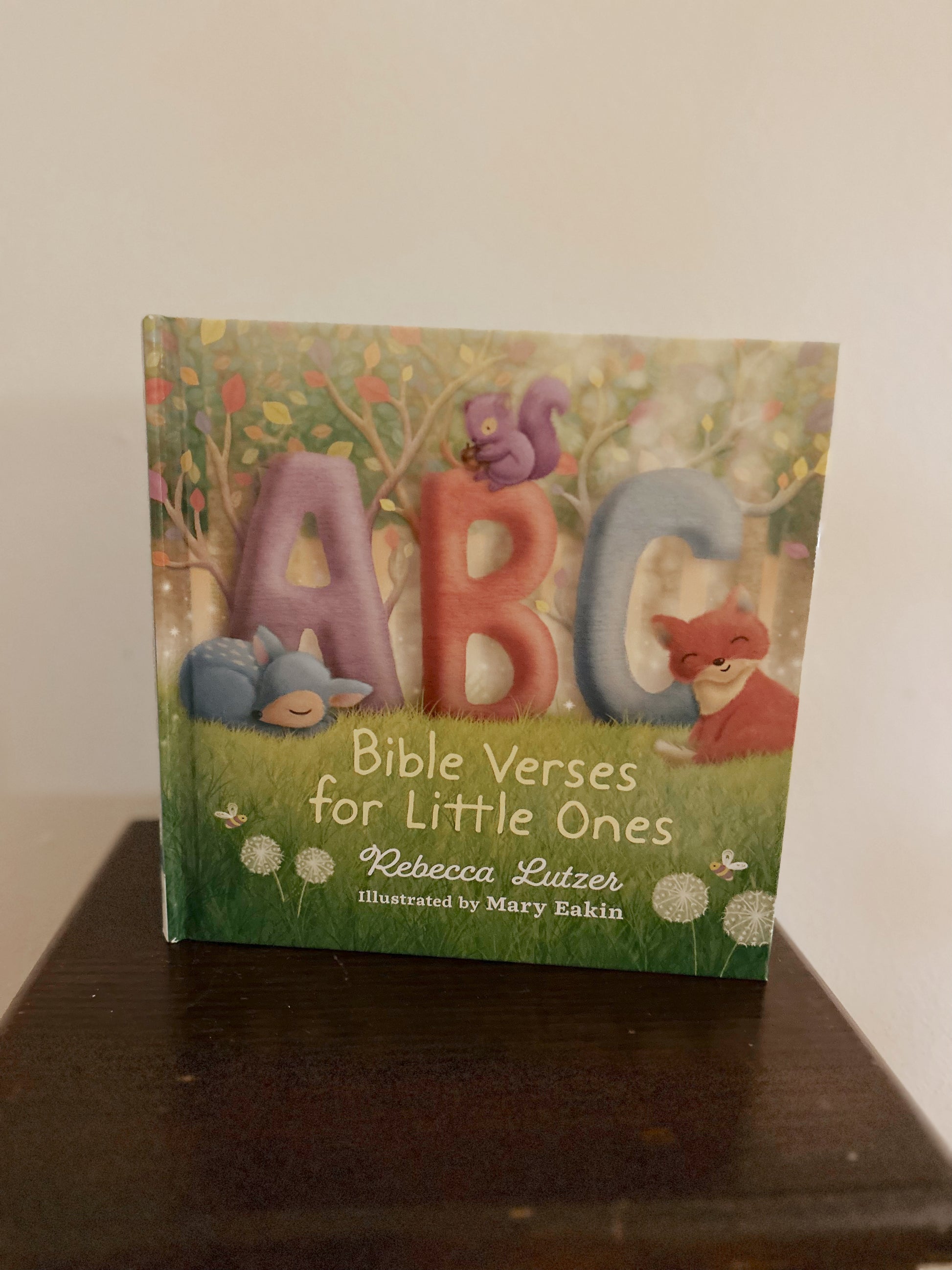 ABC Bible Verses for Little Ones Hardcover Book image 0