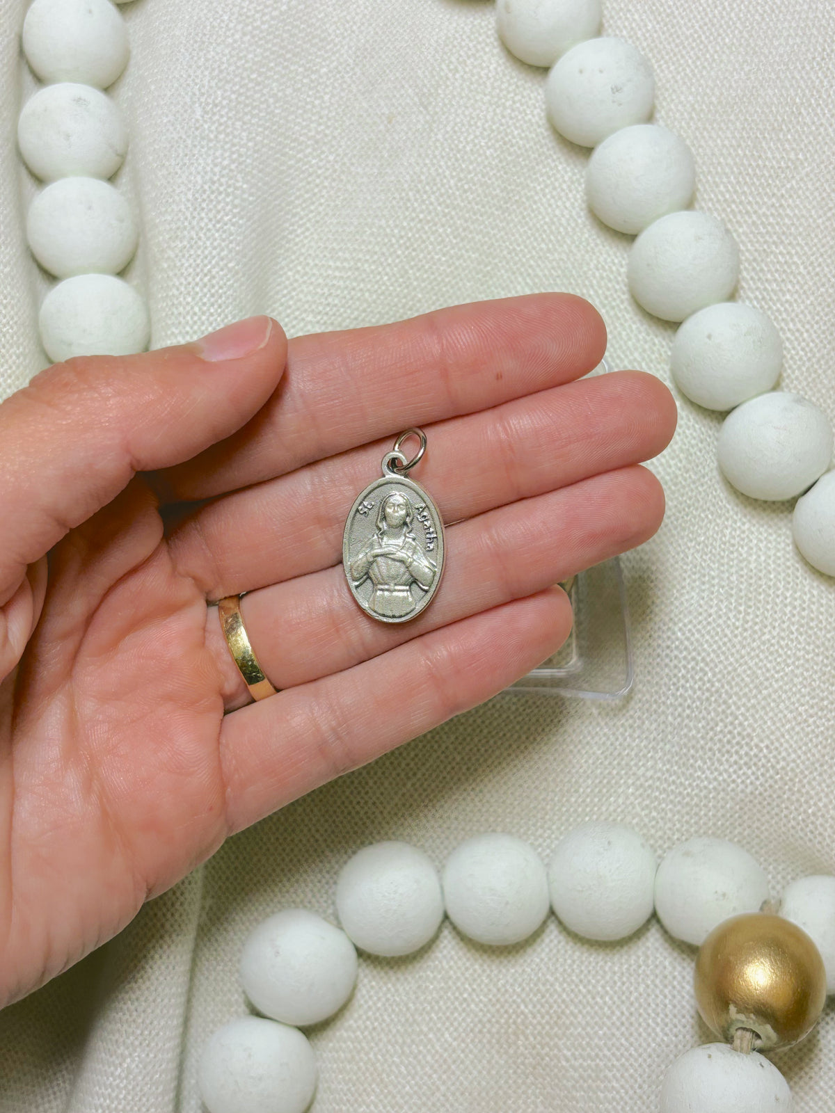 St. Agatha Saint Medal Regular