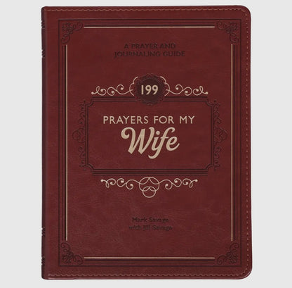 199 Prayers for My Wife- Husband Prayer Journal image 0