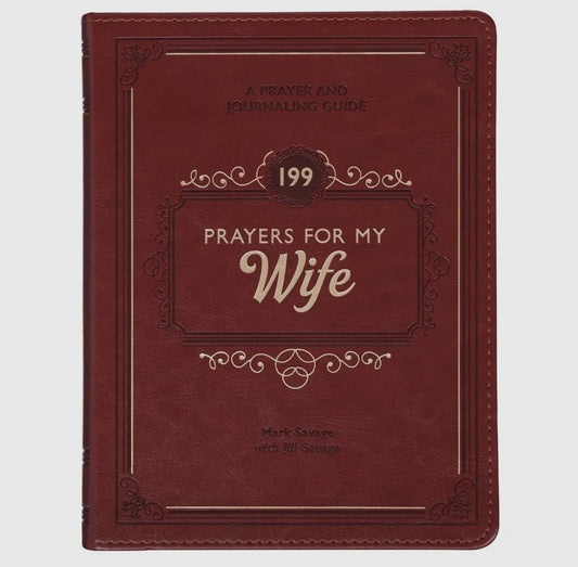 199 Prayers for My Wife- Husband Prayer Journal image 0
