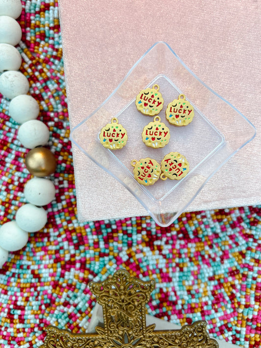 Lucky Gold Colorful Charm image 0