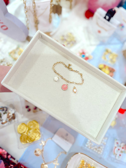 Tiny Hearts Charm Bracelet (Charms Not Included) image 0