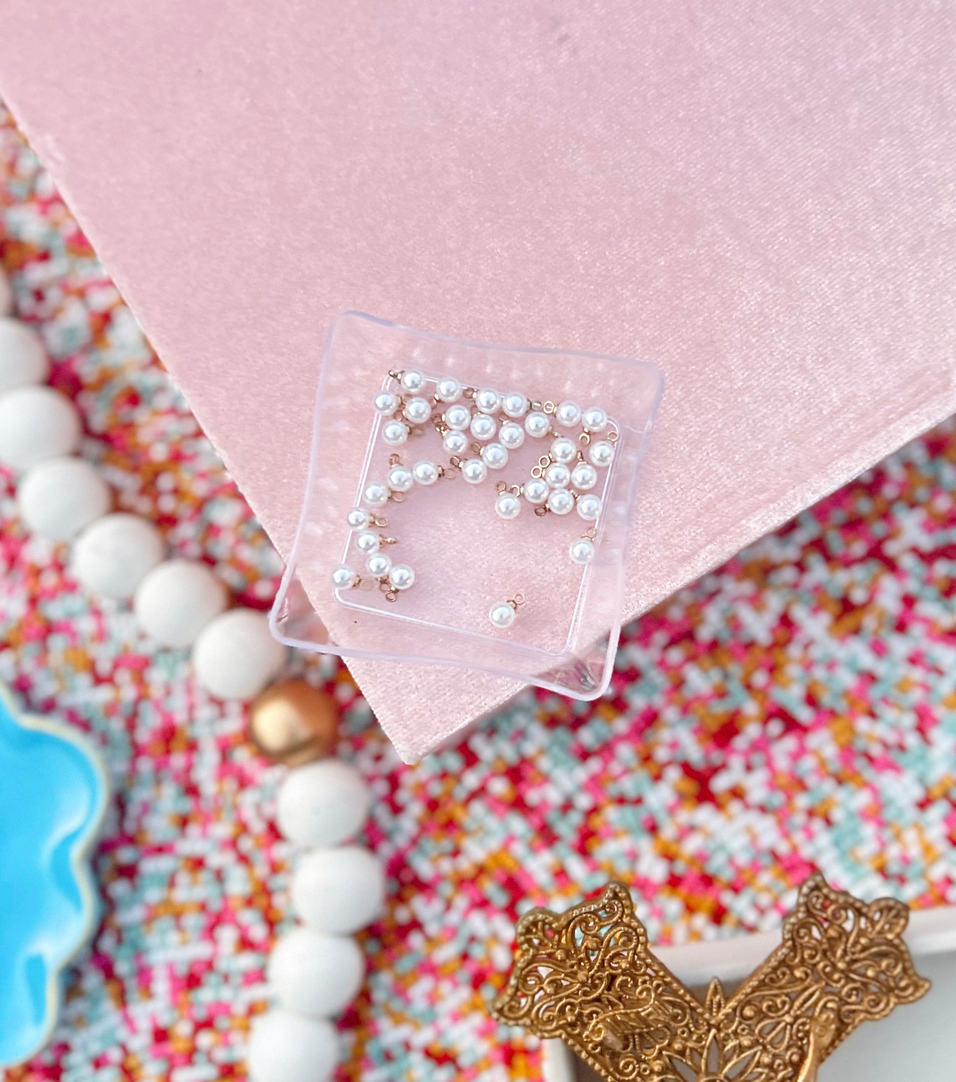 Mini Pearl Charm image 0
