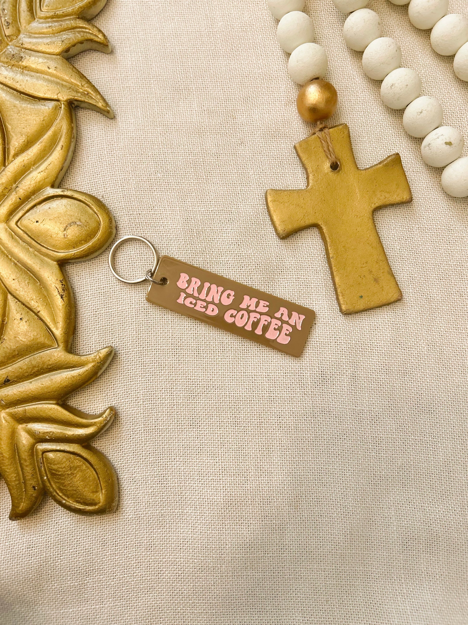 Bring Me An Iced Coffee Keychain image 2