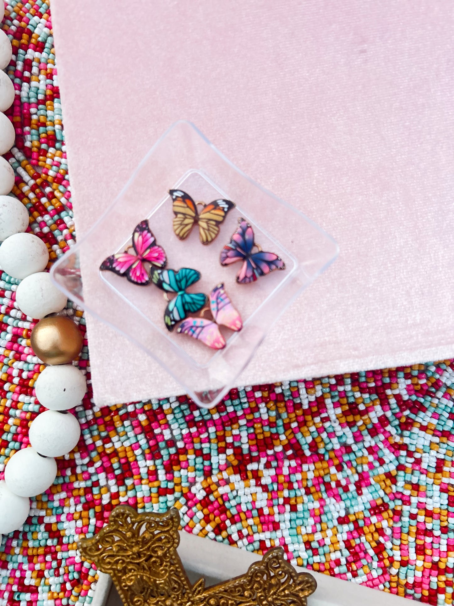 Bold Butterfly Charm image 0