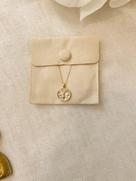 Honey Bee Gold Necklace image 0
