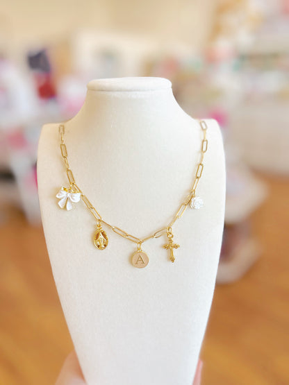 Regular Paperclip Chain Necklace (Charms Sold Seperately) image 0