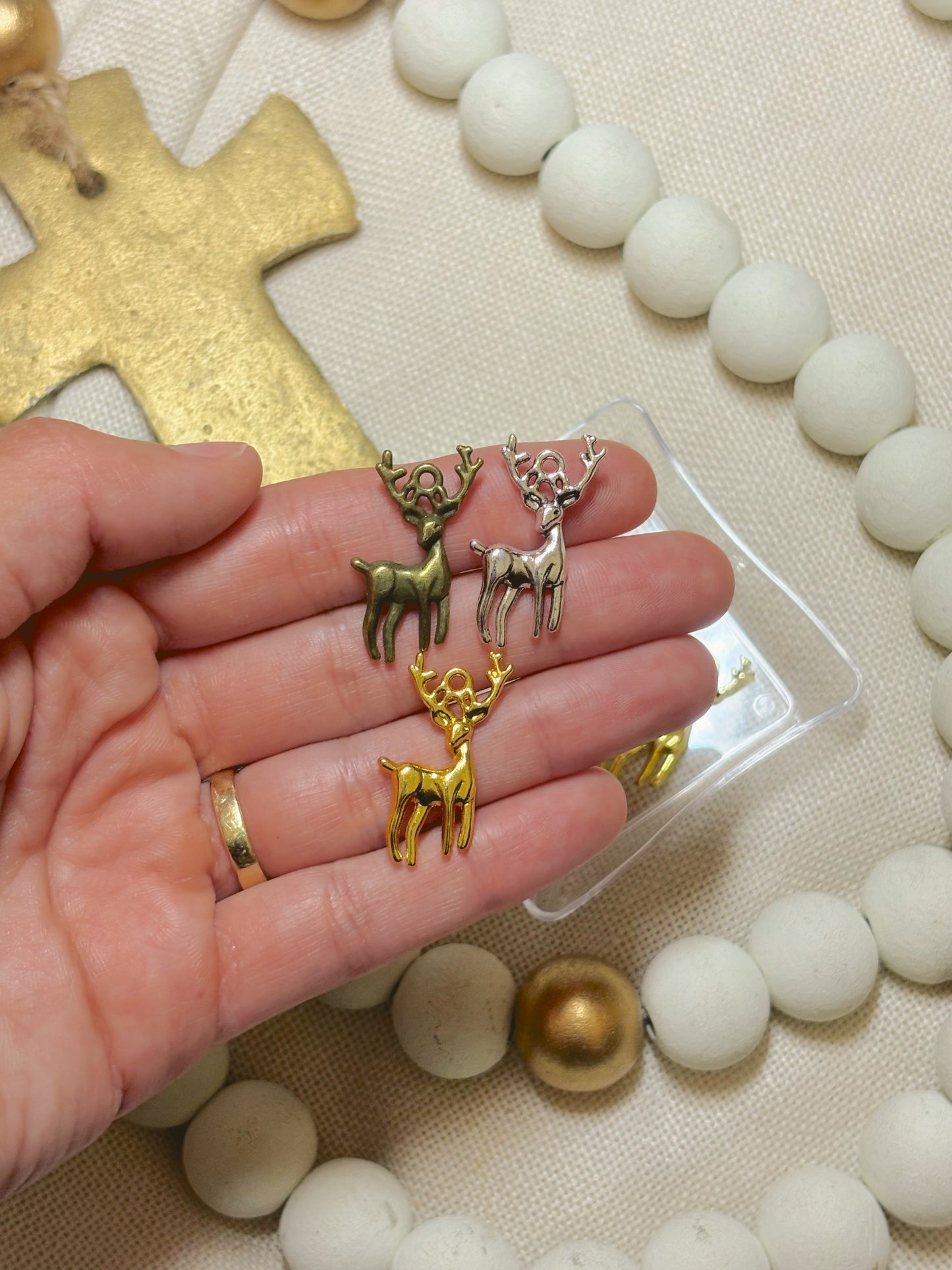Deer Charm (Multiple Color Options)