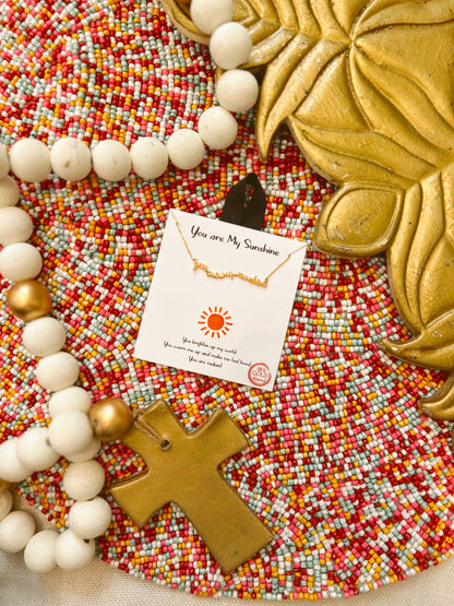 You are My Sunshine Necklace image 0
