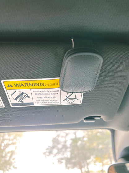 Leather Visor Clip image 3