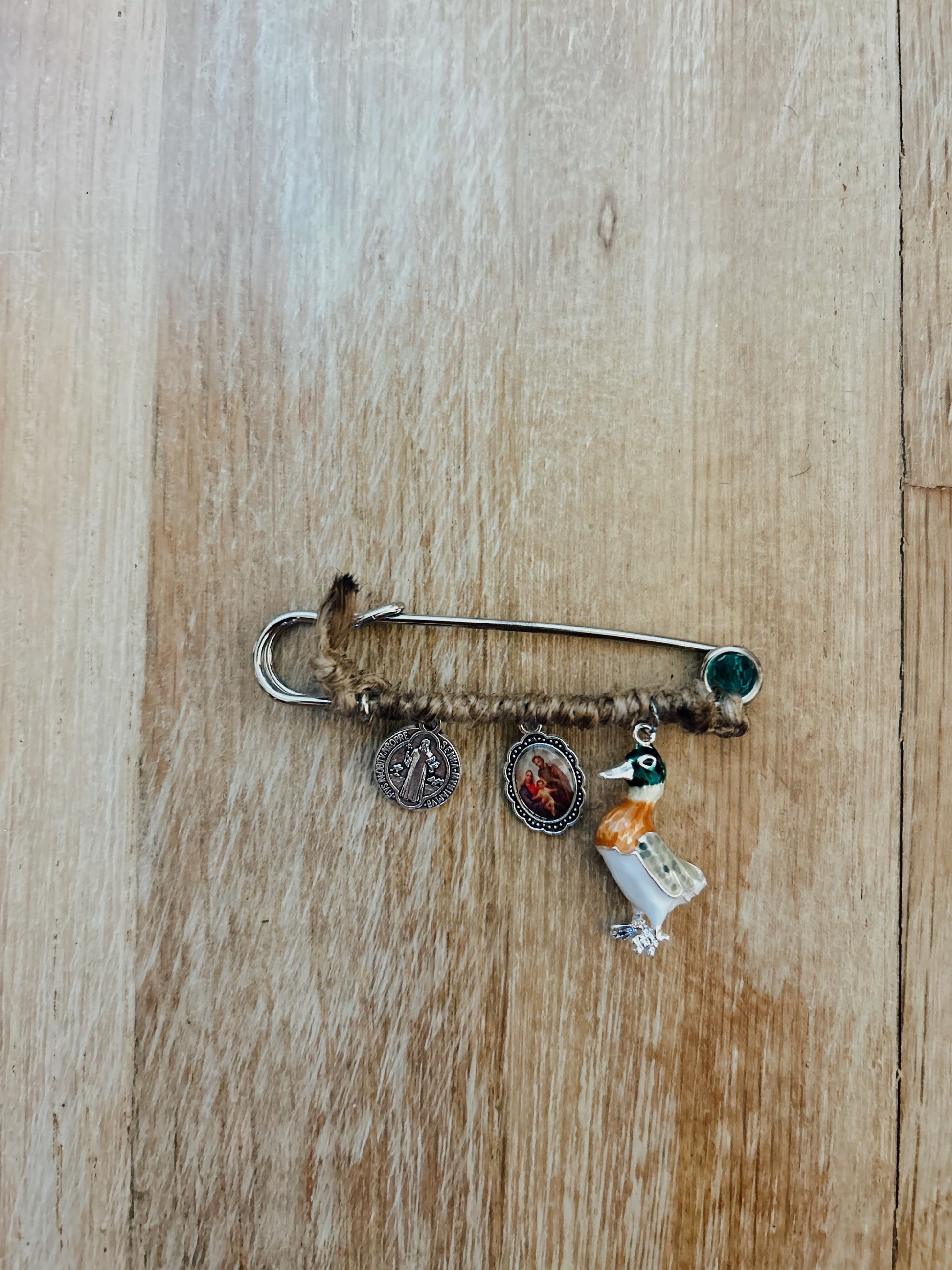 Colored Mallard Hunter Pin image 0