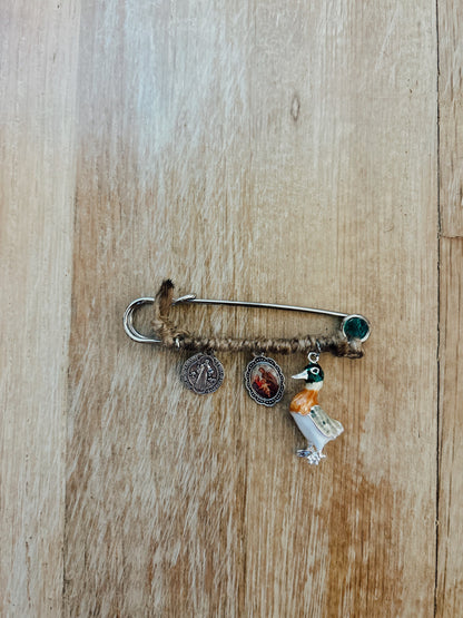 Colored Mallard Hunter Pin image 0