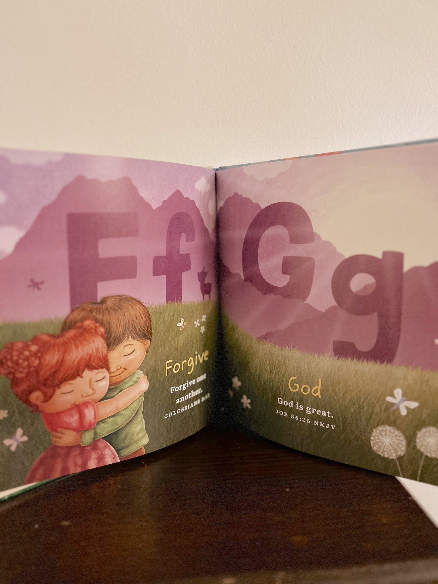 ABC Bible Verses for Little Ones Hardcover Book image 1