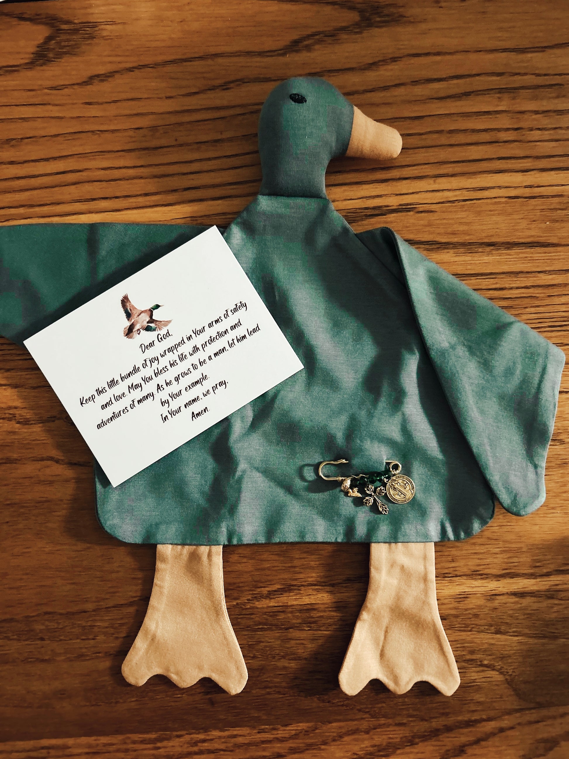 Bamboo Duck Lovey/Pin image 0
