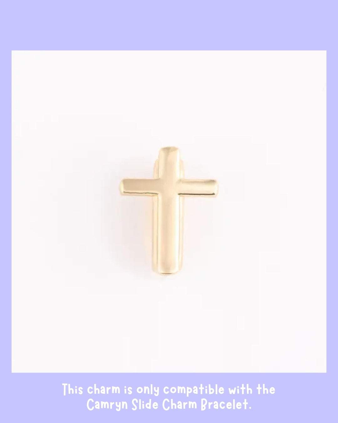 Charm Luxe Gold Cross image 0