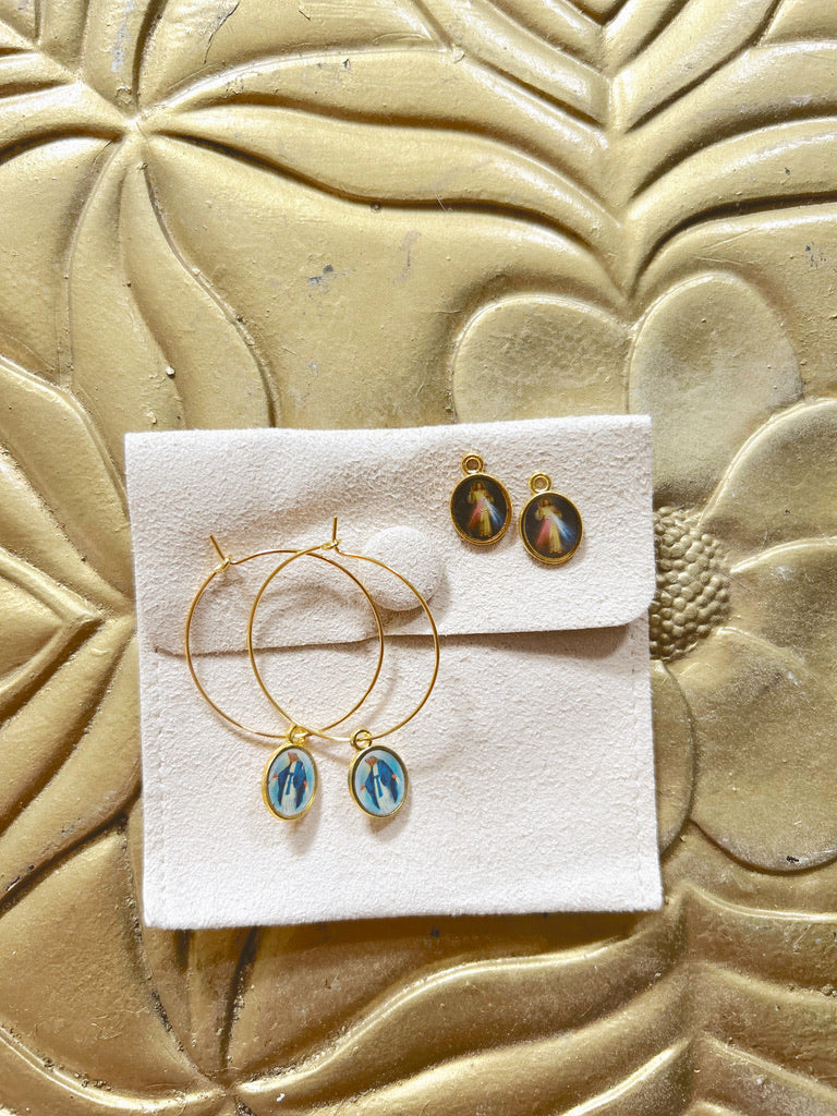 Charm Choice Hoop Earrings image 0