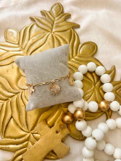 Cross Charm Bracelet image 3