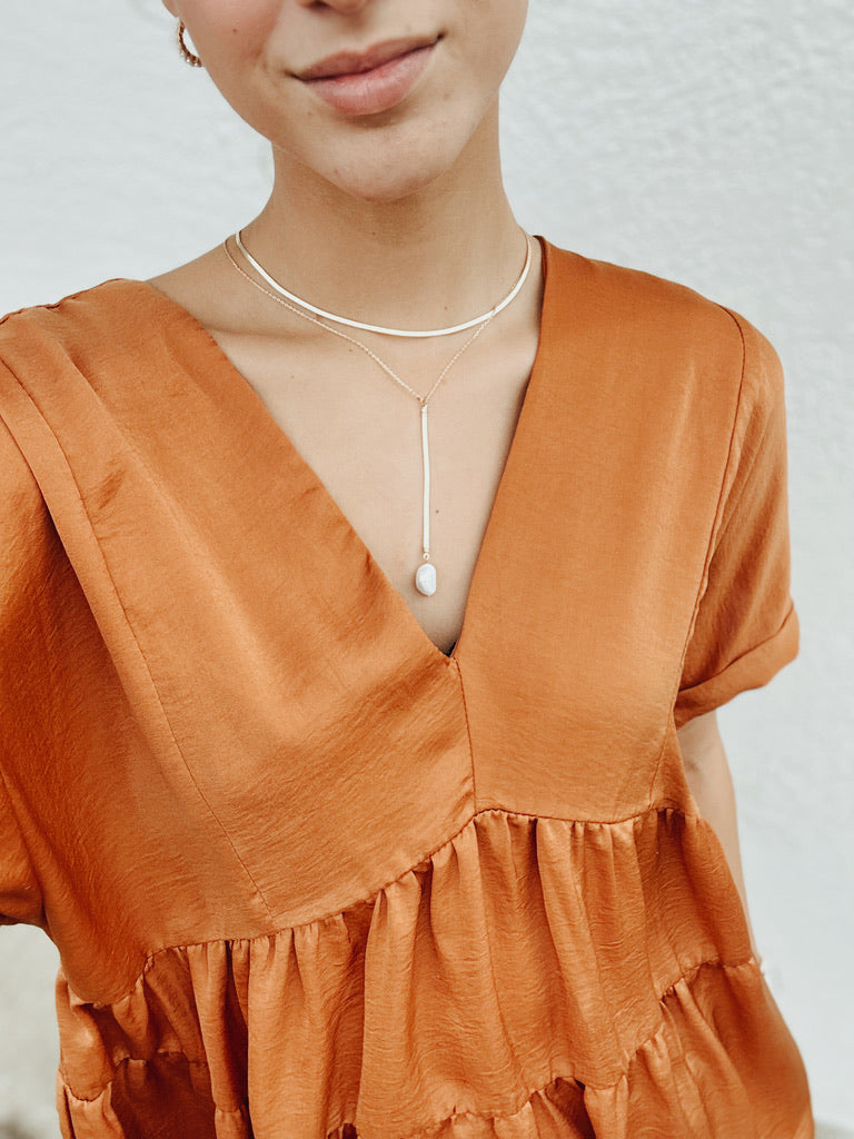 Pearl Layered Necklace image 3