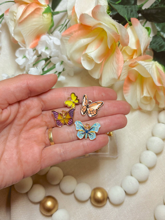 Unique Butterfly Charms (Multiple Options)