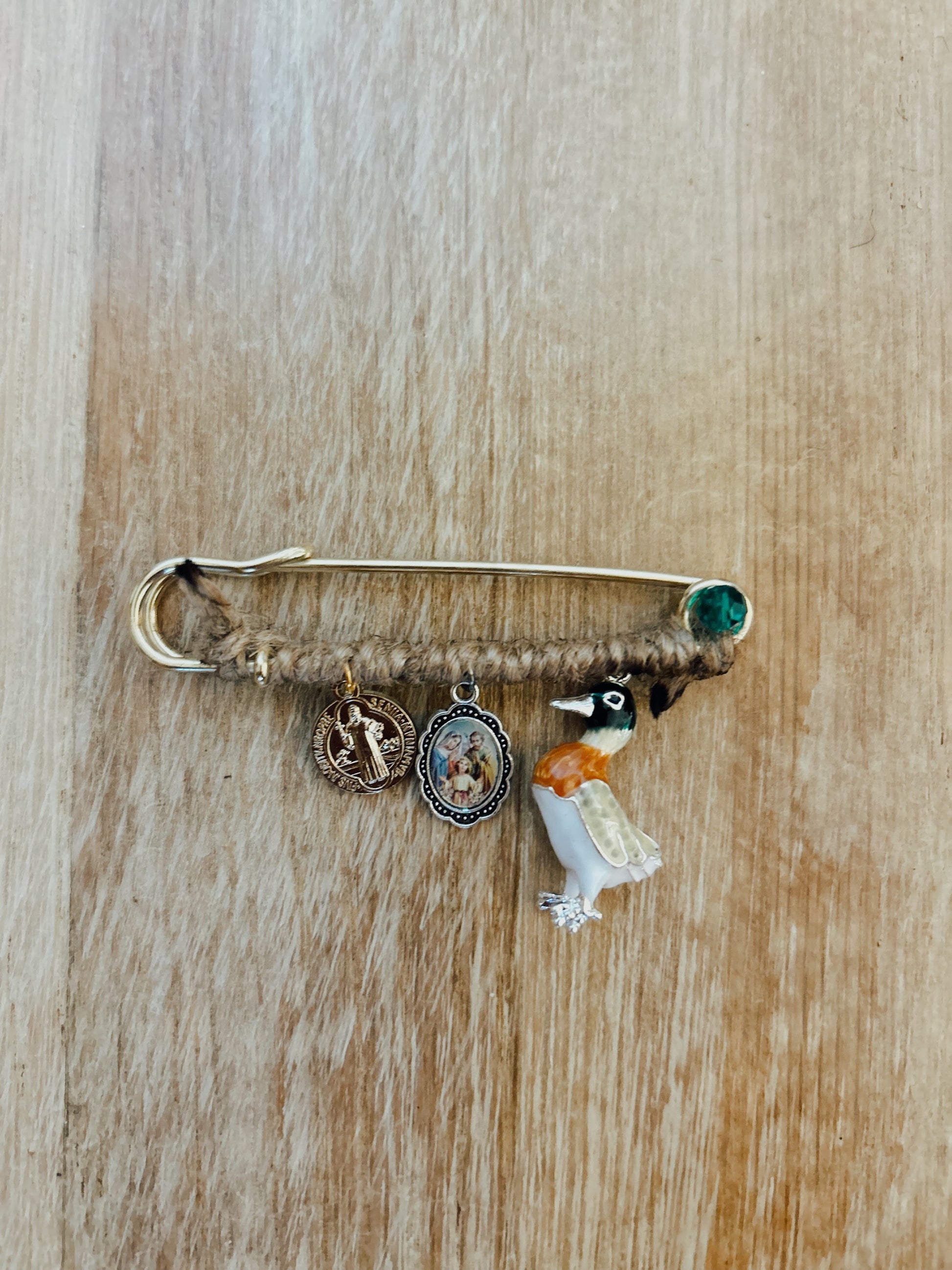 Colored Mallard Hunter Pin image 2