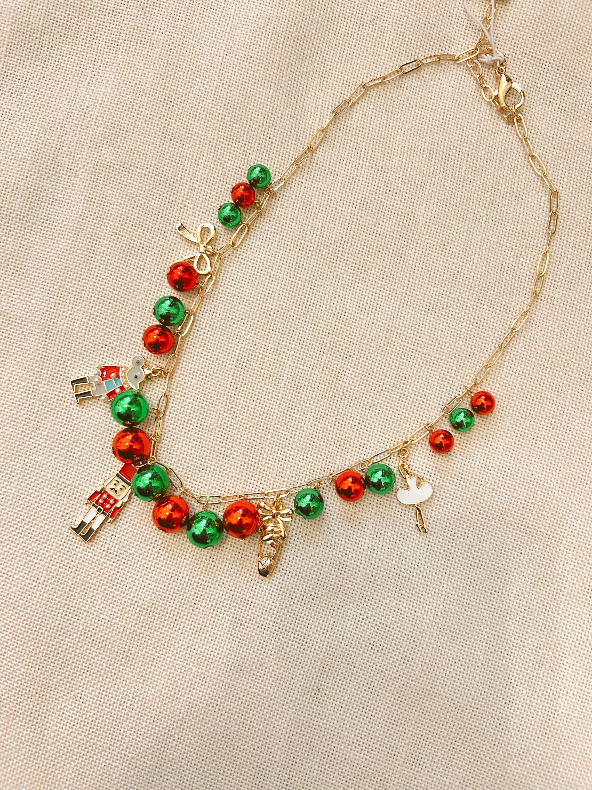 Nutcracker Ornaments Charm Necklace image 1