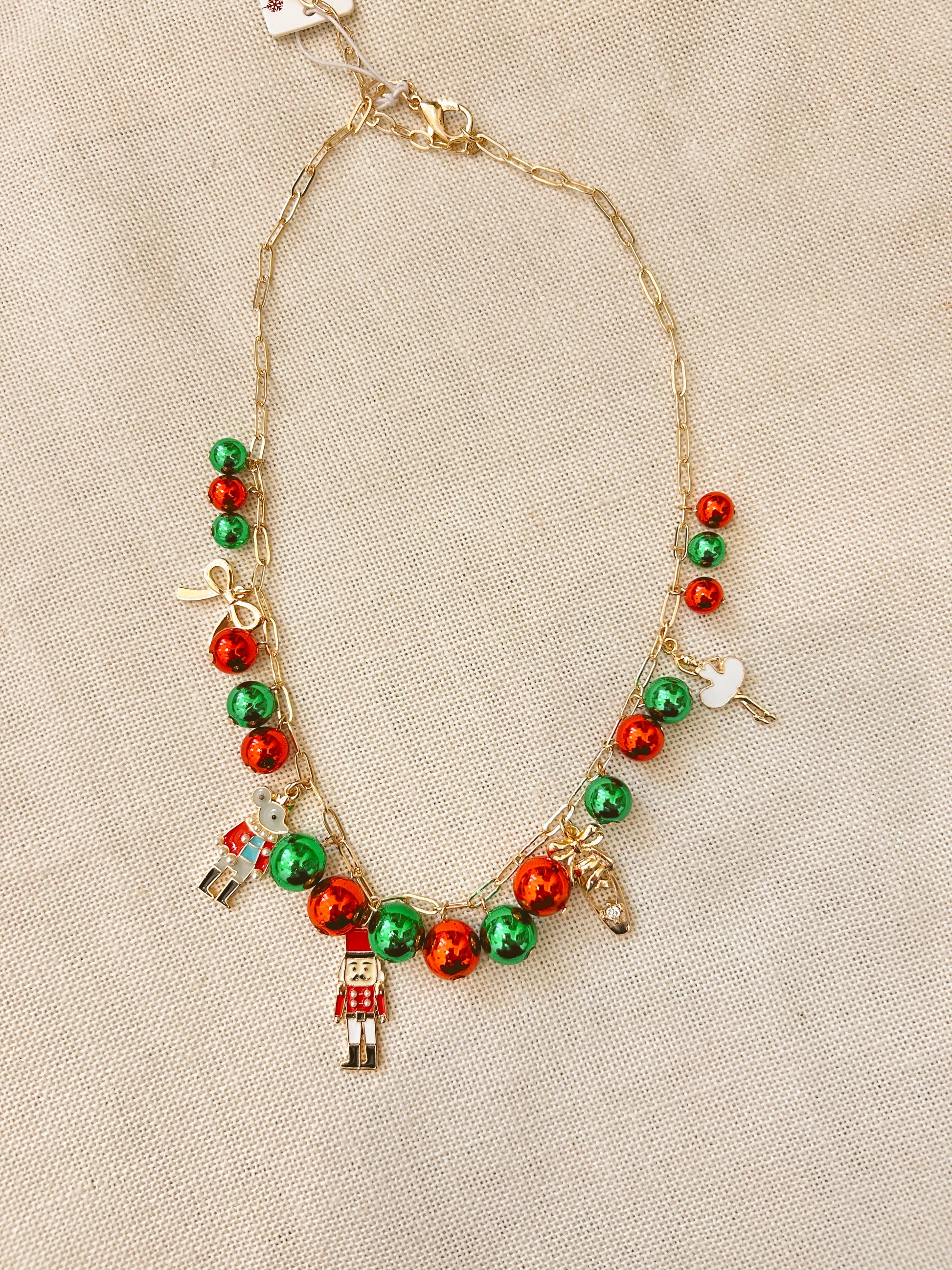 Nutcracker Ornaments Charm Necklace image 2
