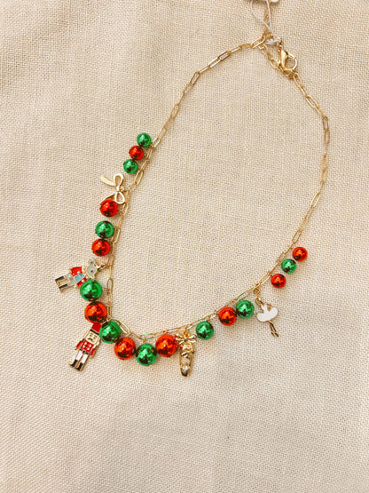 Nutcracker Ornaments Charm Necklace image 0
