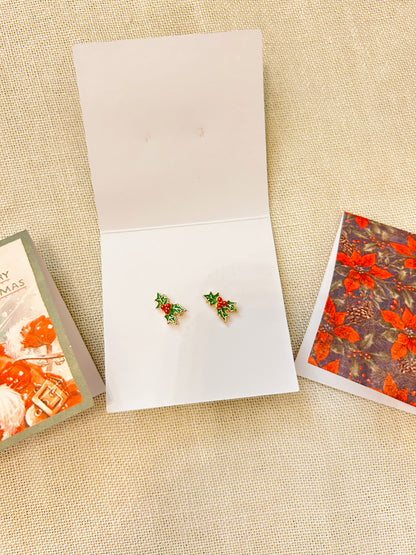 Christmas Earrings Stocking Stuffer Cards image 2