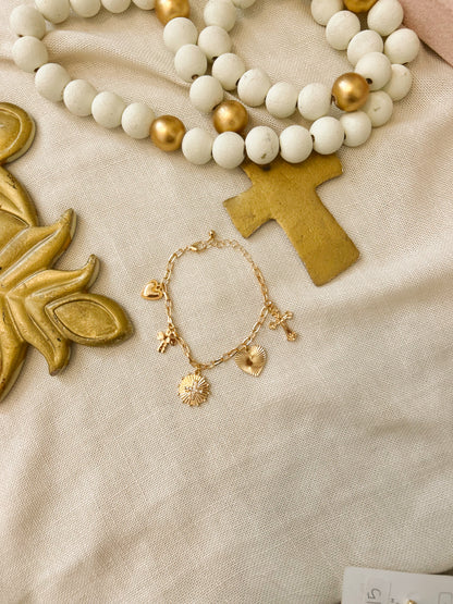 Cross Charm Bracelet image 2
