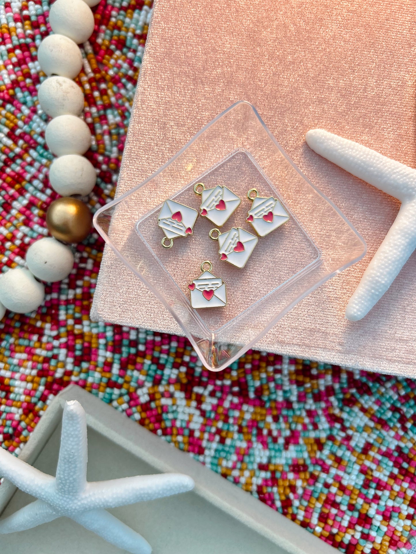Heart Envelope Charm image 0