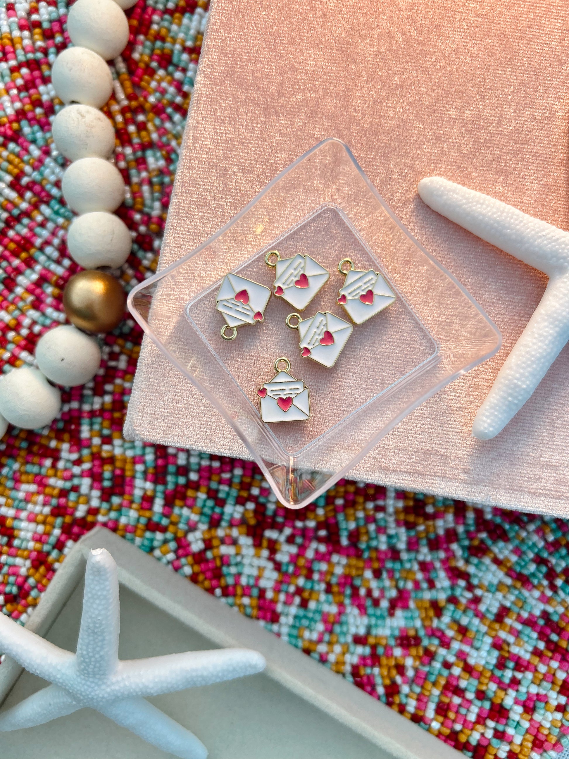 Heart Envelope Charm image 0