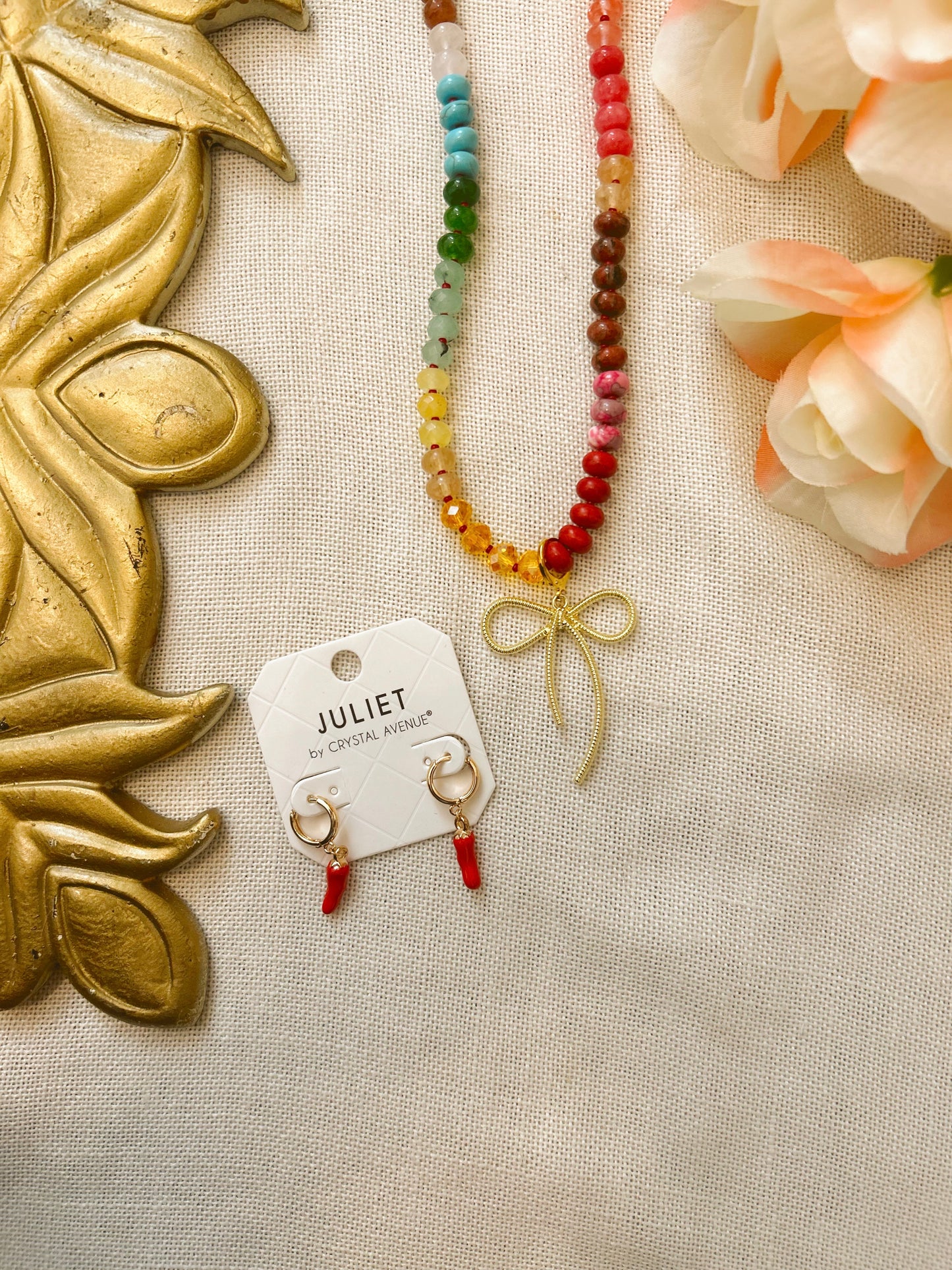 Hottest Beach Babe Chili Pepper Huggie Hoops Earrings image 3