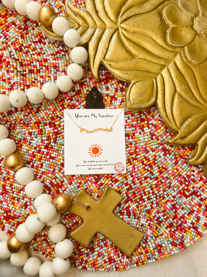 You are My Sunshine Necklace image 1