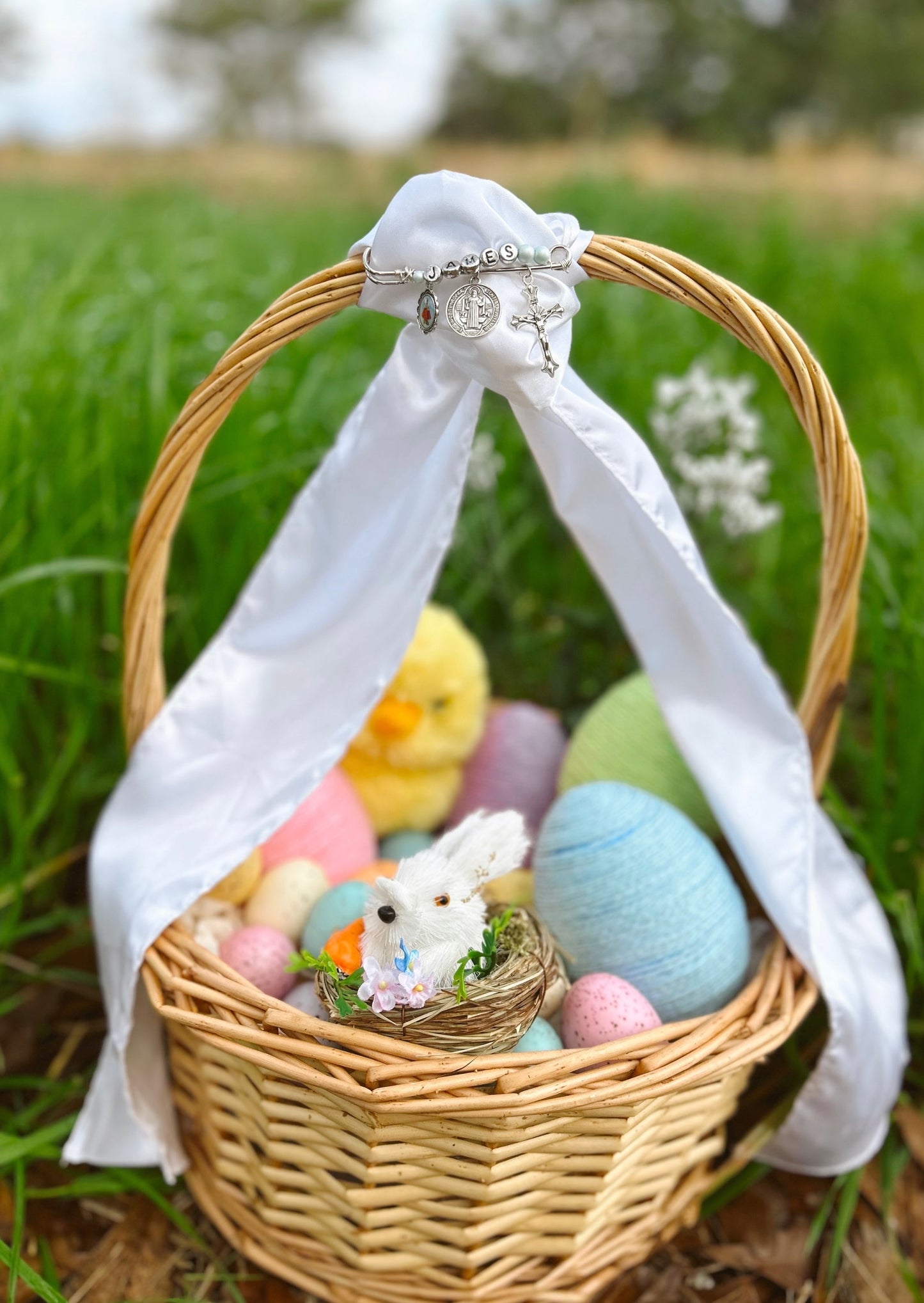 Easter Pin with Name or Initials image 7